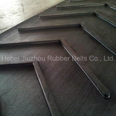 V Shaped Pattern Rubber Conveyor Belting