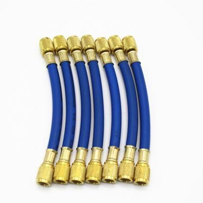 3/16&quot; Inch Polyester Fiber Spiral Line Braided Refrigeration Rubber Hose