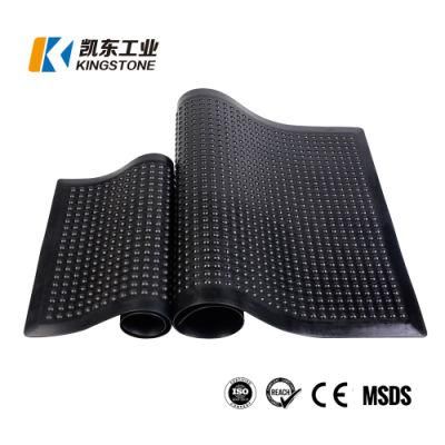 Anti Fatigue Anti Slip Roll Industrial Outdoor Safety Workshop Working Rubber Floor Mat