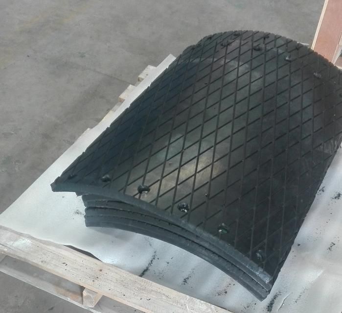 Conveyor Rubber Ceramic Pulley Lagging Sheet for Conveyor Roller