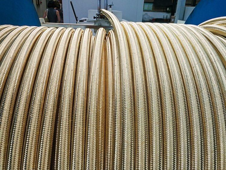 One Layer Braided Hose Hydraulic Hose Press Flexible Tubing