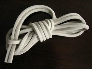 Silicone Sponge Extrusion, Silicone Sponge Profil, Silicone Sponge Cord with Close Cell