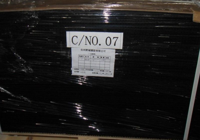 Anti Vibrate Rubber Pad, Shock Absorber Mat, Rubber Mat with Black Color
