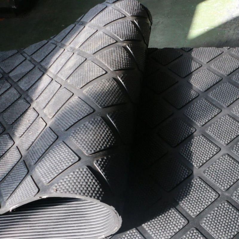 Factory Manufacture Anti-Slip Cow Rubber Matting/ Horse Rubber Floor