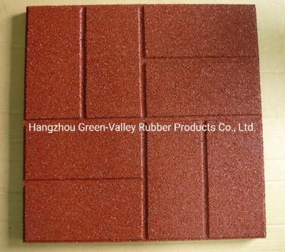 China Factory Direct SBR Cheap Price Non Slip Rubber Outdoor Tile