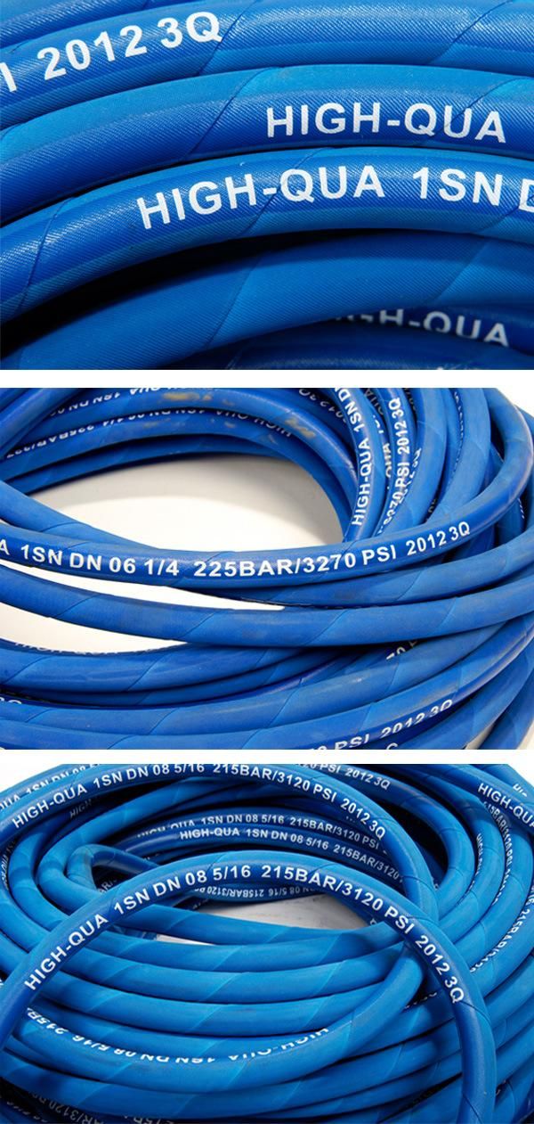 Rubber Hydraulic Hose SAE R1at/DIN/En 853 1sn