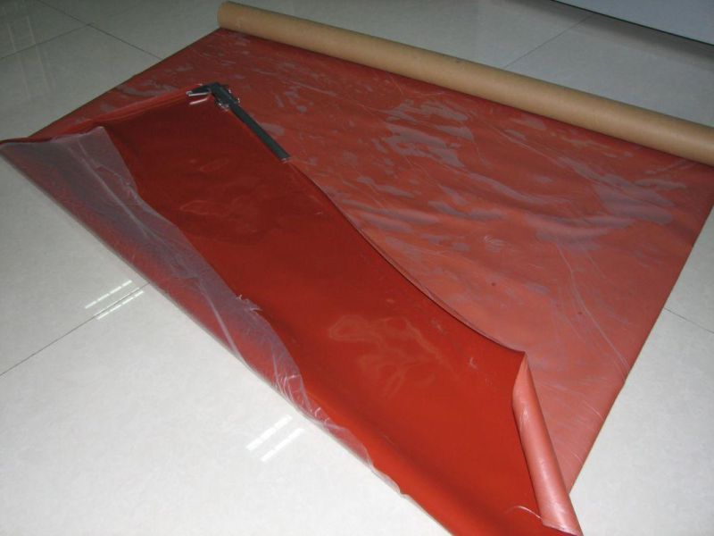 Silicone Sheet, Silicon Sheet Insert Glassfiber, Aramid Fabric or SS304 Wire Mesh (3A1001)