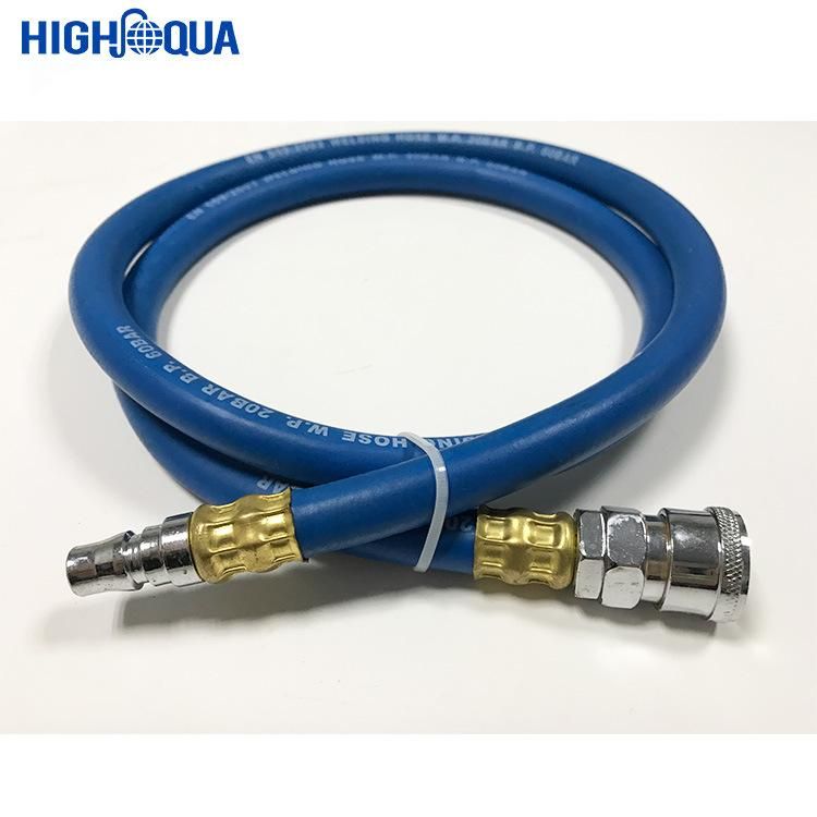 Smooth Surface Rubber Jackhammer Hose Assembly
