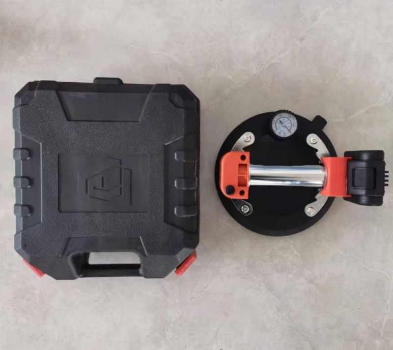 Glass Suction Cup Vacuum Window Lifter Construction Tools with Double and Barometer
