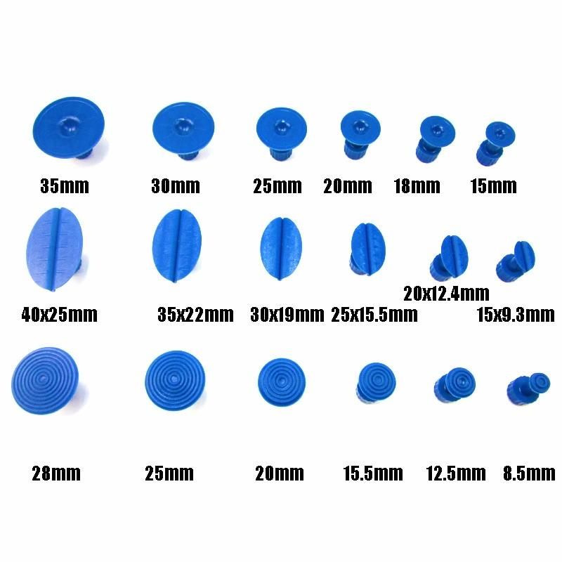 40PCS Dent Removal Repair Tool Paintless Kits Glue Puller Sets Tabs Pdr Tools Super Pdr Glue Tabs