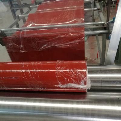 3mm Low Price Heat Resistant Transparent Red Silicone Rubber Sheet