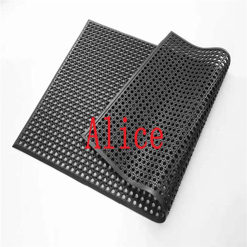 Drainage Rubber Mat, Anti Slip Rubber Mat, Anti-Fatigue Rubber Boat Mat