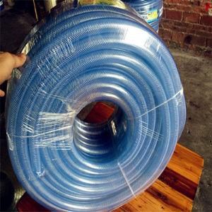 Clear Reinforced Water Hose PVC Wire Nylon Braided Hose