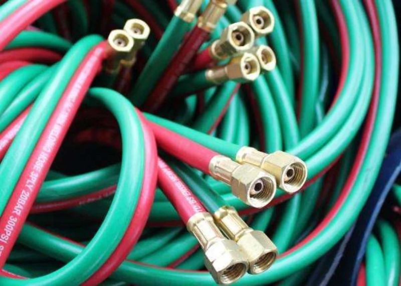 Stainless Wire Braided LPG Flexible Oxygen Rubber Hose