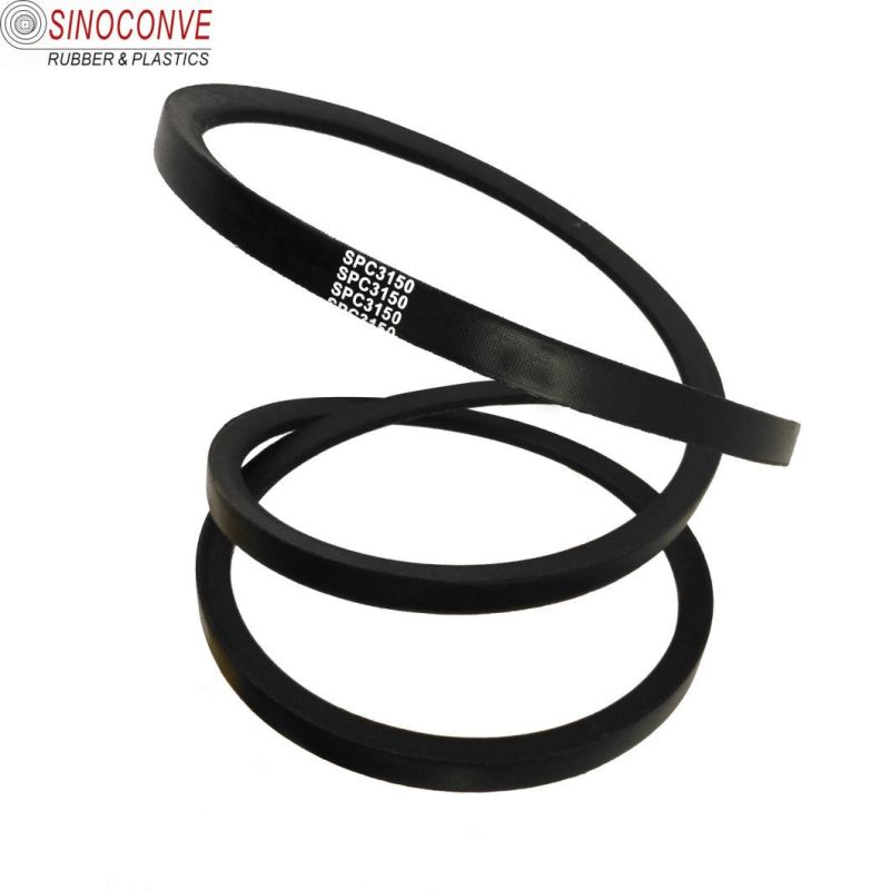 Cr Cog Power Transmission Rubber Belt Cogged Tooth Auto Fan Rubber Belt