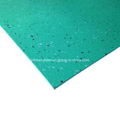 Mableized Anti-Slip Fire Retard Natural and Sythetic Rubber Floor