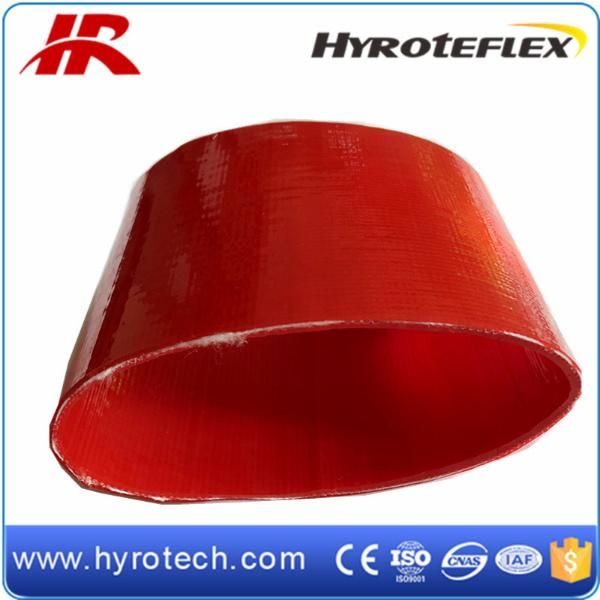 200 Meters Thermoplastic Polyester Layflat Hose Resistance to Oil, Fuel, Chemical