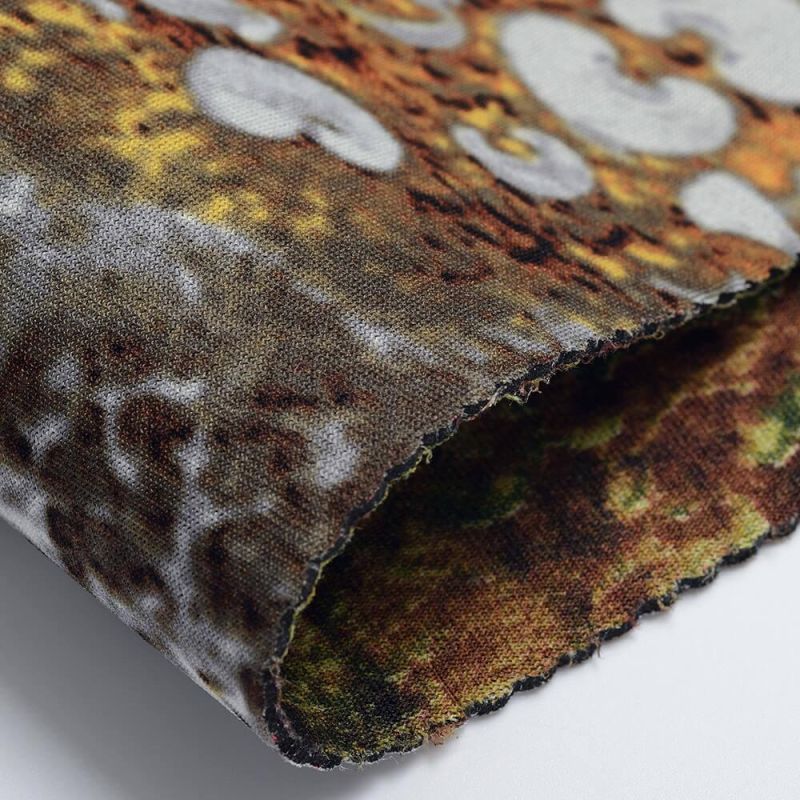Custom-Made Printed Camouflage Patterned Nylon Fabrics Neoprene Rubber for Spearfishing