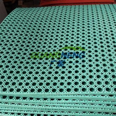 2018 Hot Anti Fatigue Anti Slip Honeycomb Rubber Kitchen Floor Mats