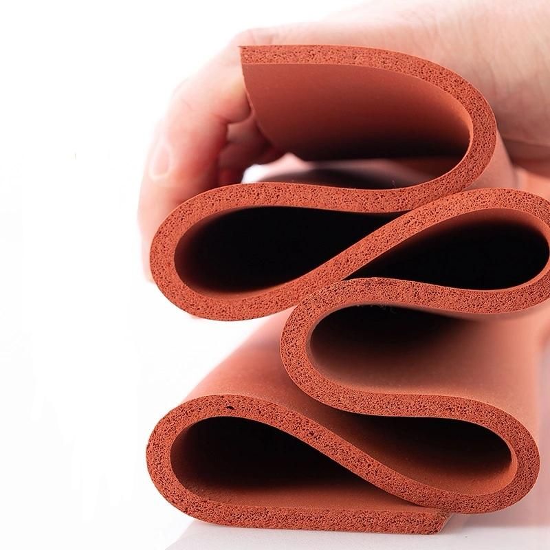 Thermal Conductivity General Purpose Silicone Sponge Rubber Sheet in Roll