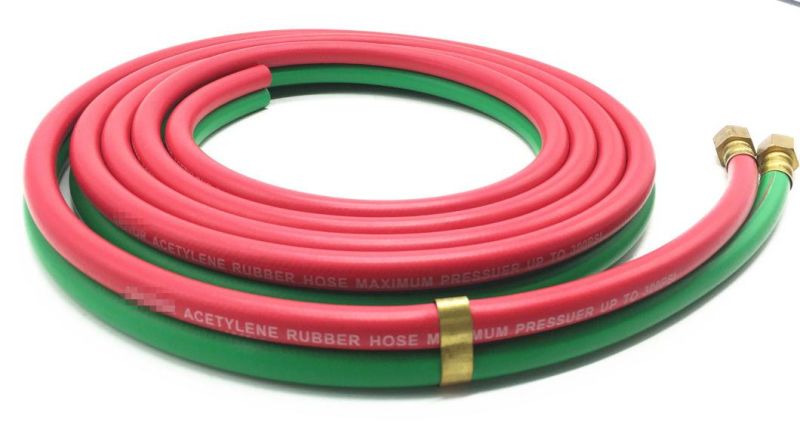 5/16" Rubber Twin Welding Gas Hose W. P 300psi
