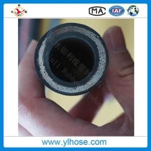 Four Wire Steel Spiraled Hydraulic Rubber Hose 4sp