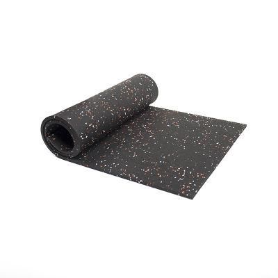 Non-Slip Rubber Flooring Rolls Sport Interlock Rubber Floor Tiles Mat