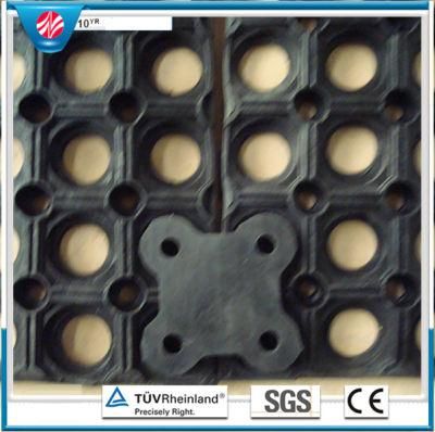 Anti-Slip Rubber Flooring/Drainage Rubber Mat/Bathroom Rubber Mat