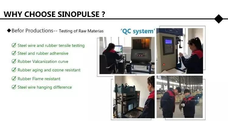 Sinopulse Factory Hot Selling Indusrial Sandblasting Rubber Hose for 12bar Working Pressure