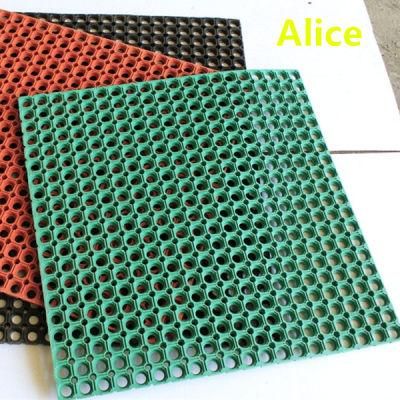 Drainage Anti-Fatigue Rubber Mat and Antibacterial Floor Mat