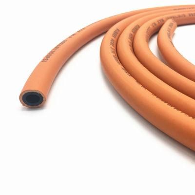 High Pressure NBR Material Orange Color 8mm Gas Hose