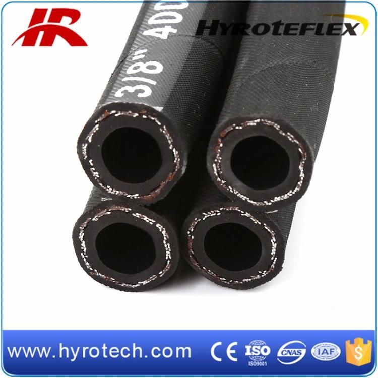 Competitive Price Wire Braided High Pressure Hose with ISO 9001 SAE 100r1at