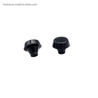 Black Plastic Rubber Foot Pad