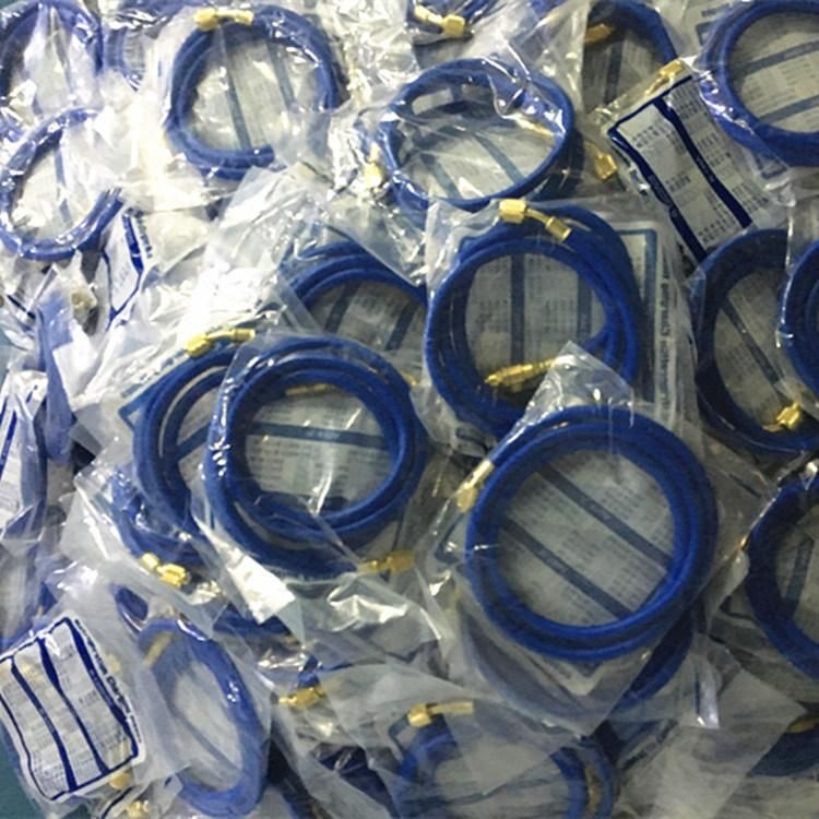 Flexible 1/4" R410A Gas Charging Hose with Compact Ball Valve
