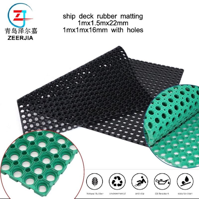 90X150cm Safety Workstation Rubber Floor Mat Beveled Edge Rubber Mat
