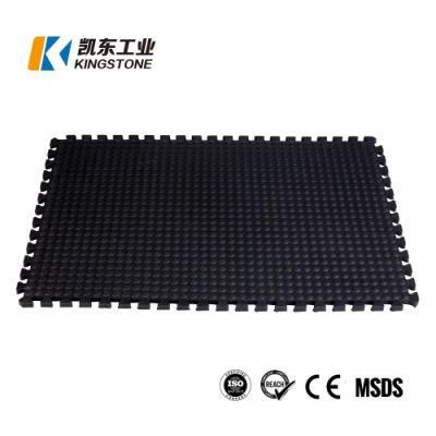 Factory Custom Interlocking Rubber Air Step Bubble Anti Fatigue Mat