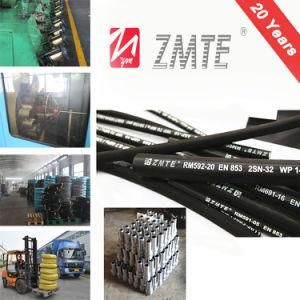 SAE 100r2at Hydraulic Rubber Hose for Hydraulic Support