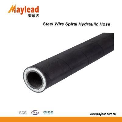 3206 5/4 Inch High Pressure Steel Wire Spiral Rubber Hose Hydraulic Hose