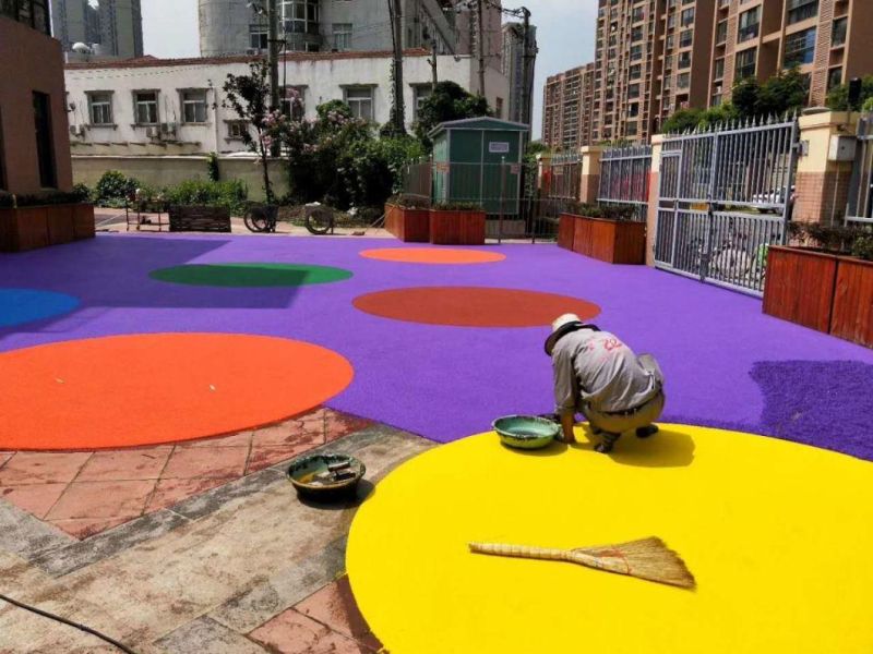 Sport Playground Flooring Surface Use Colorful EPDM Rubber Granules