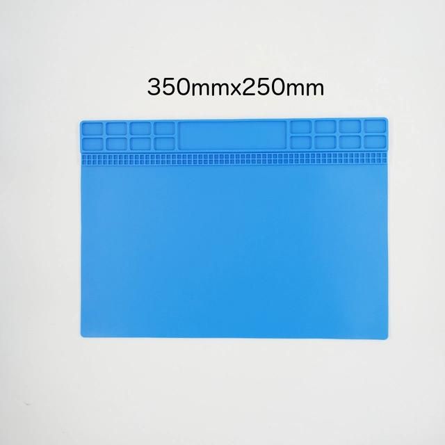 405X305mm Heat Insulation Repair Pad Soldering Work Station Mat Silicon Welding Soldering Maintenance Platform