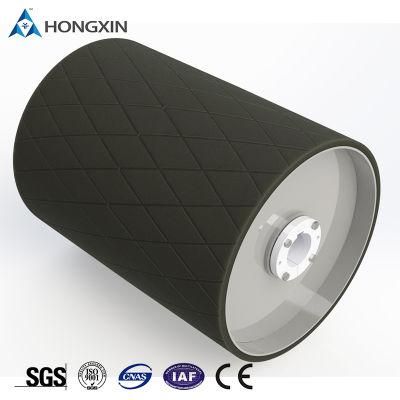 High Wear Resistant 12mm Thickness Cn Layer Conveyor Pulley Bond on Lagging Manufacturer