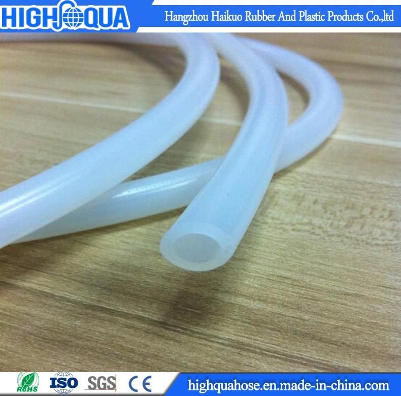 Durable Fiber Braid Food Grade Colorful Rubber Silicone Hose