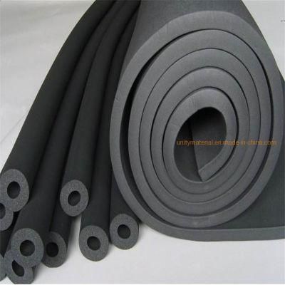 Flame Retardant and Heat Proof Pipe Thermal Insulation NBR PVC Rubber Plastic Sponge Fire Resistant Pipe with Aluminum Foil as EVA, PE, EPDM, Cr