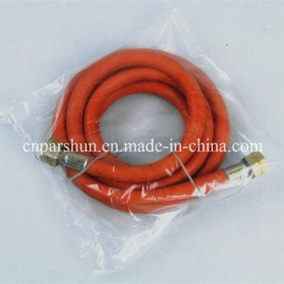 2016 Yellow Braided Household Fuel Rubber LPG Gas Transfer Hoses