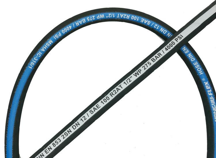 China Professional Hydraulic Hose Supplier SAE100 R2