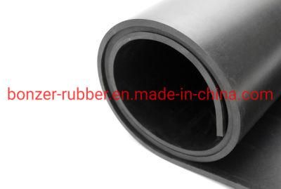 Supplier 1.7, 1.6 Destiny Black Wear-Resistant Industrial SBR Rubber Sheet