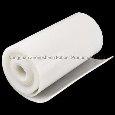 Heat Resistance White Silicone Rubber Sheet with Thickness 2mm