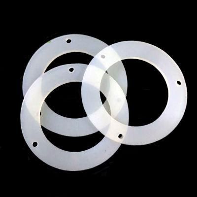 High Temperature Resistant Food Grade Wear Sleeve Silicone Rubber Flange Gasket