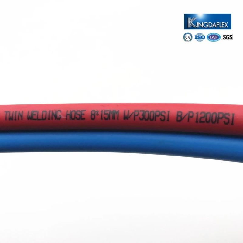 Flexible Oxygen Acetylene Twin Line Welding Auto Rubber Hose/Tube Manufacturer