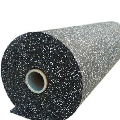 EPDM Fleck Rubber Roll-Anti-Slip, Anti-Fatigue Gym, Mat Used in Gymnasium, Office, Playground, Swimming Pool